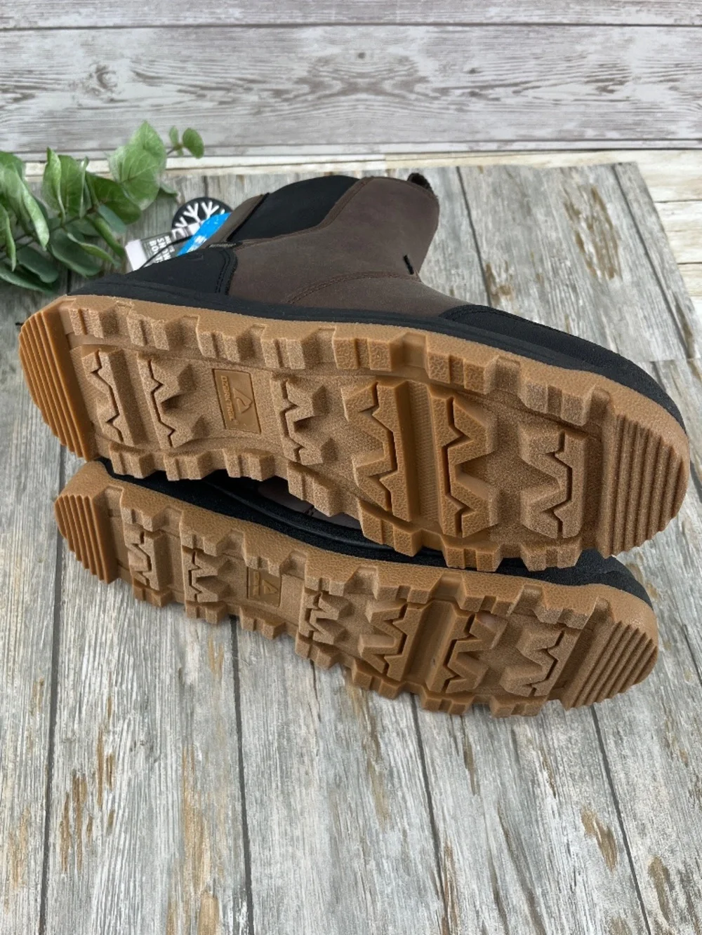 Men's Chelsea Snow Boots Winter Shoes Size 8